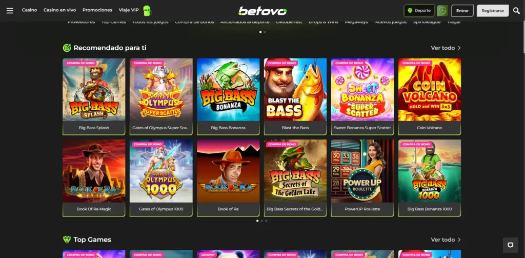 betovo juegos Betovo casino