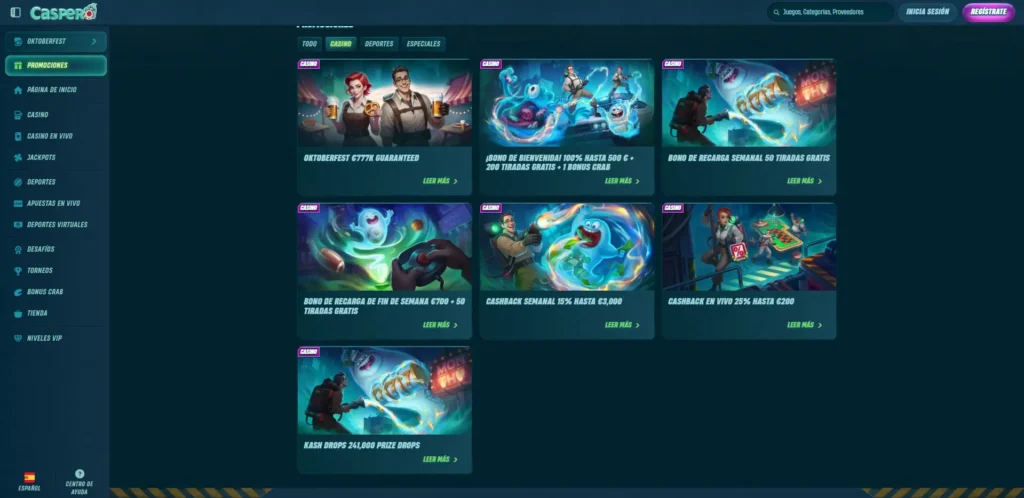 Caspero online casino