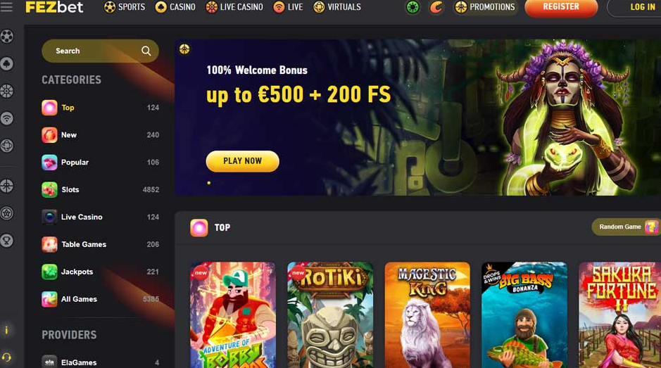 Fezbet online casino 2025
