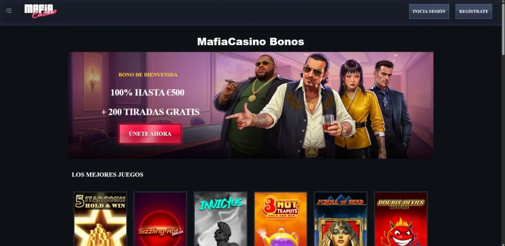 mafia casino como registro