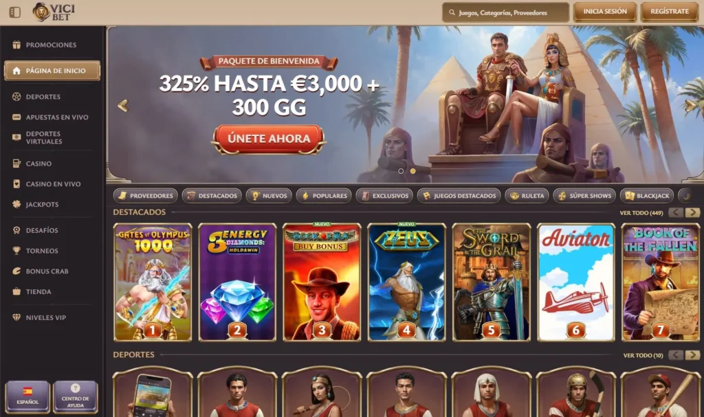 ViciBet Casino Bonos